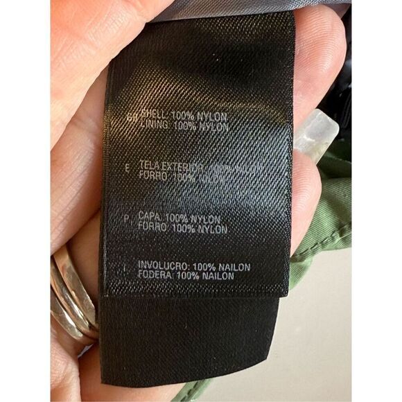 The North Face High Neck Full Zip Hooded Anorak Hyvent Jacket Women's Medium - Picture 8 of 12